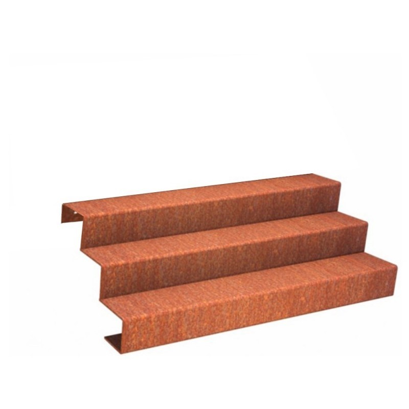 ESCALIERS EN ACIER CORTEN