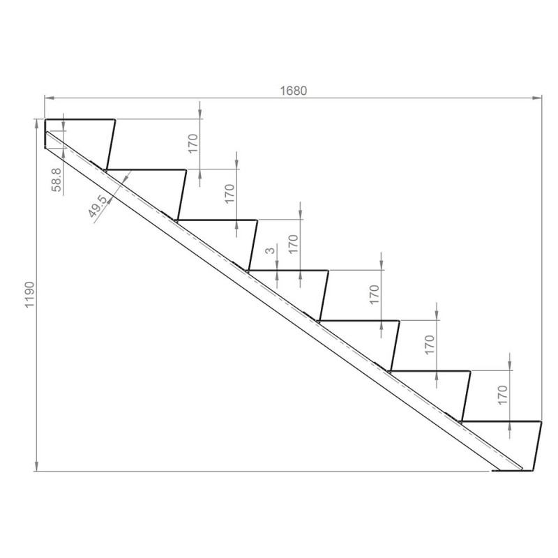 ESCALIERS EN ACIER CORTEN