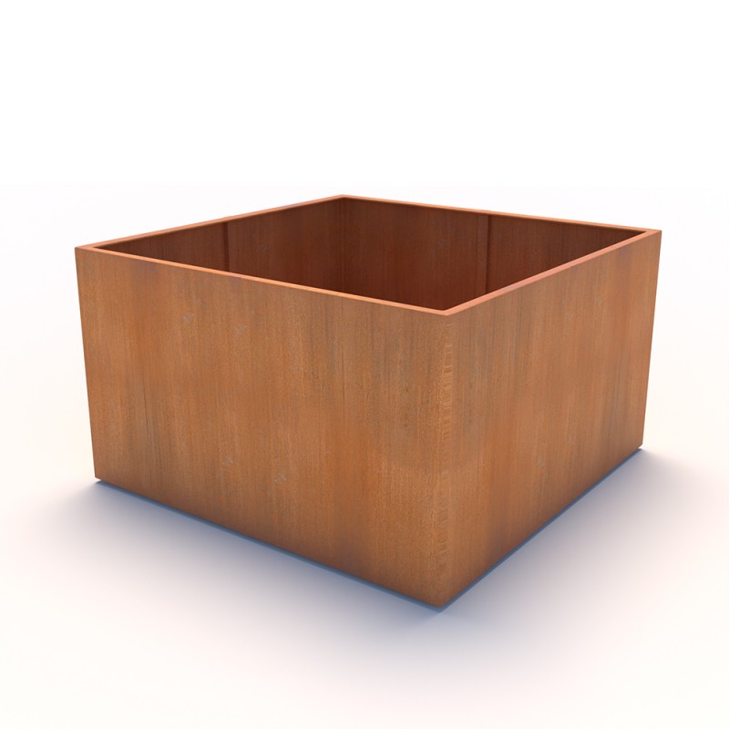 BAC A FLEURS ACIER CORTEN KEA