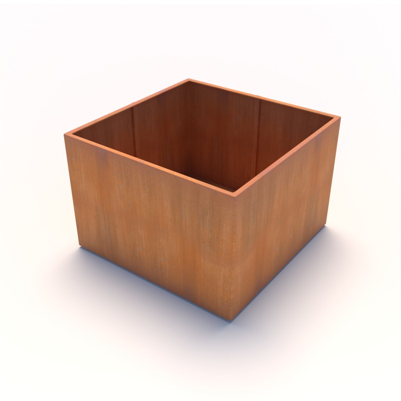 BAC A FLEURS ACIER CORTEN KEA