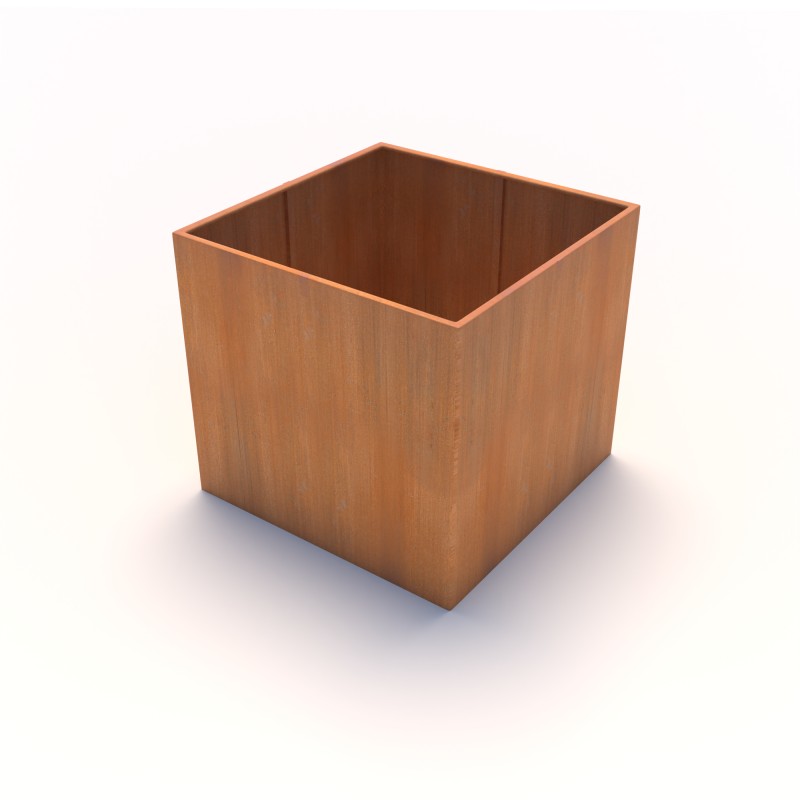 BAC A FLEURS ACIER CORTEN KEA