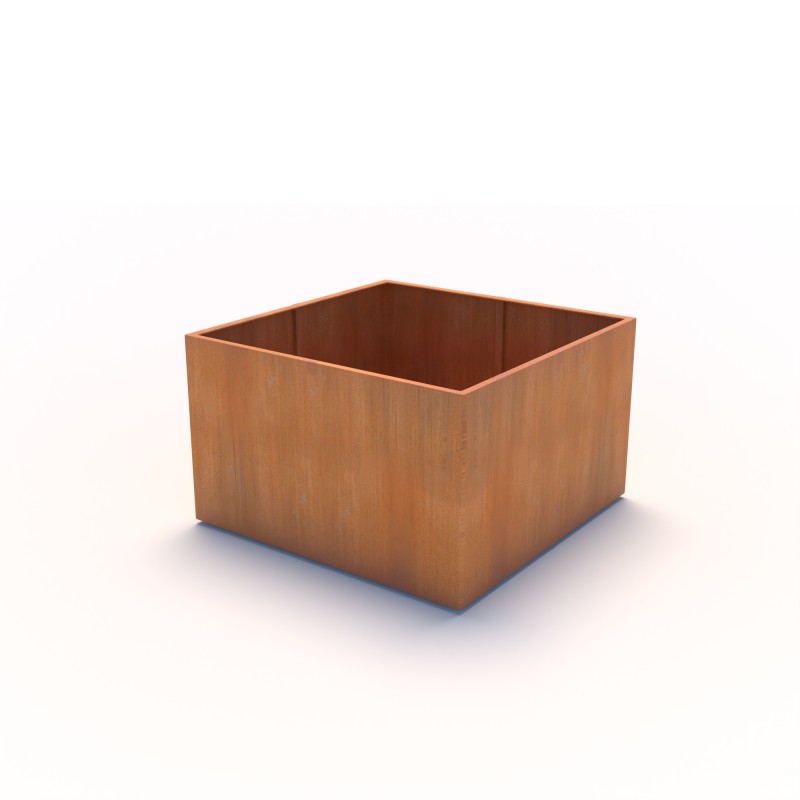 BAC A FLEURS ACIER CORTEN KEA