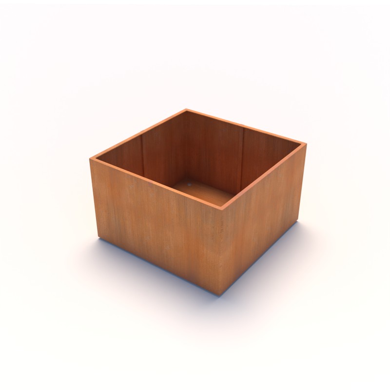 BAC A FLEURS ACIER CORTEN KEA