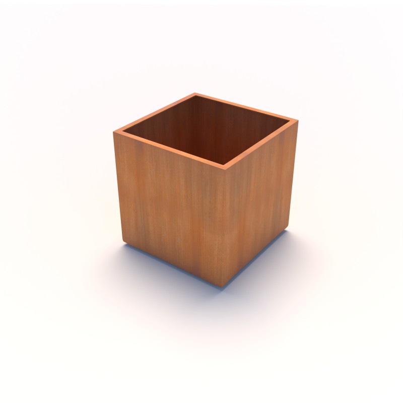 BAC A FLEURS ACIER CORTEN KEA