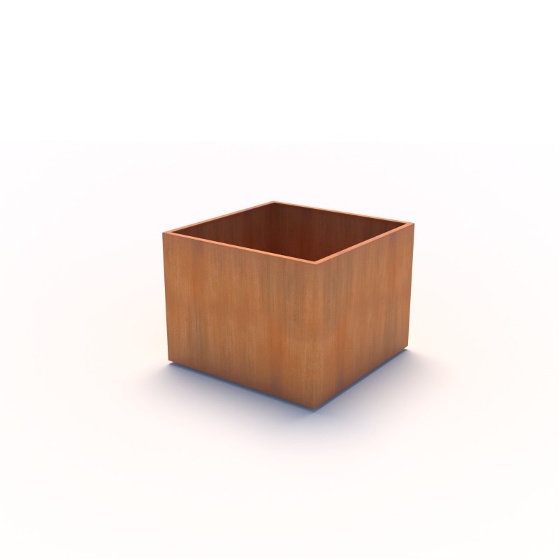 BAC A FLEURS ACIER CORTEN KEA