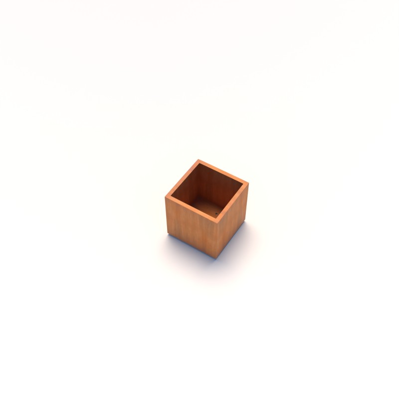 BAC A FLEURS ACIER CORTEN KEA
