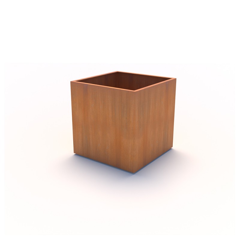 BAC A FLEURS ACIER CORTEN KEA