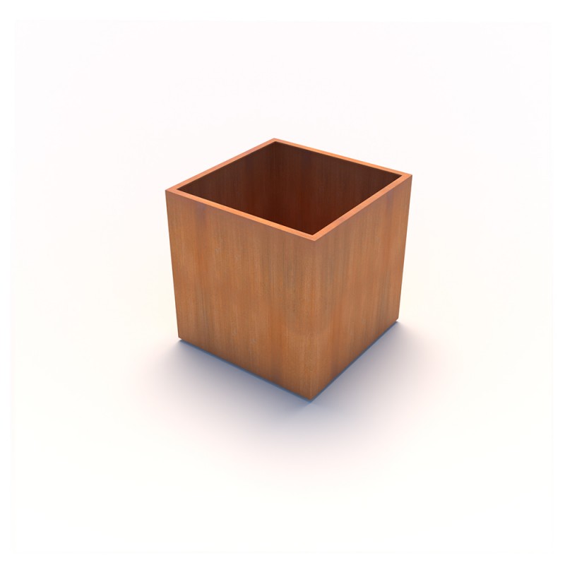 BAC A FLEURS ACIER CORTEN KEA