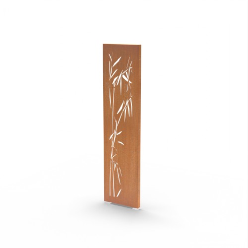 Panneau Corten motif Bambou 450x1800mm