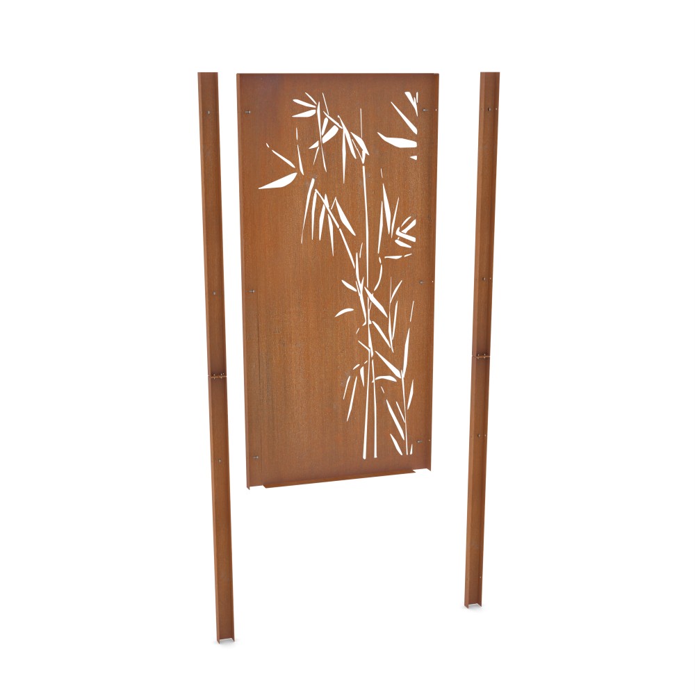 Horizon-Bande de reliure à feuilles avec panneau arrière en bambou
