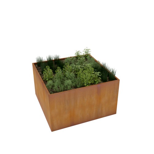 Potager corten 52 cm - Aménagements extérieurs - DHACIER